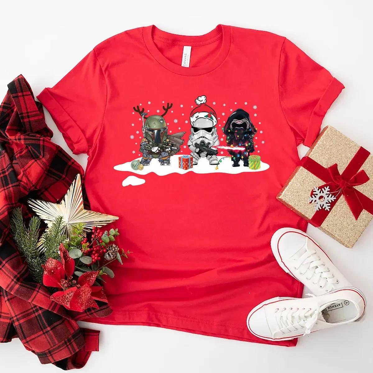 Disney Star Wars Christmas Shirt 3 1 1