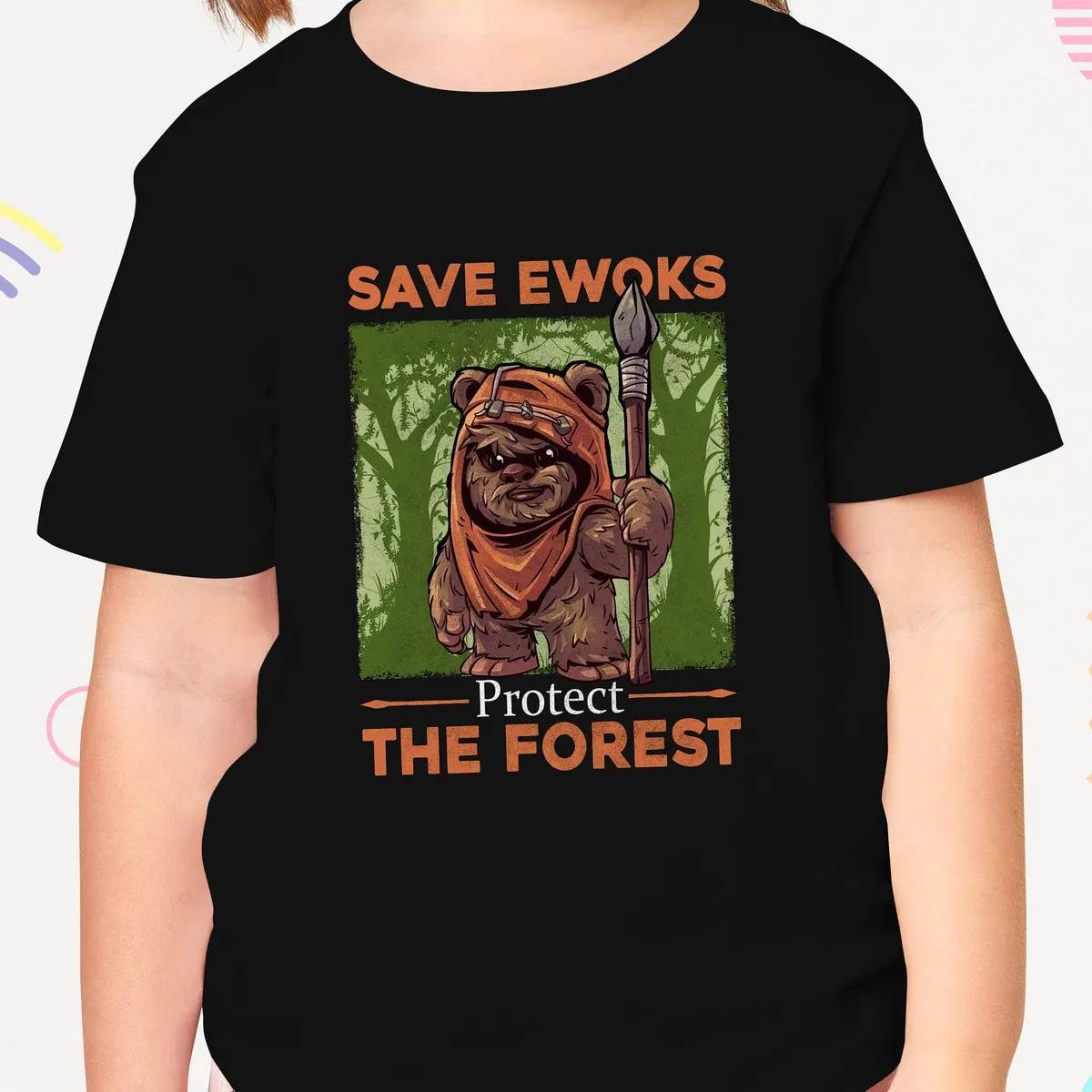 Disney Star Wars Save Ewoks Protect The Forest Shirt 1 1