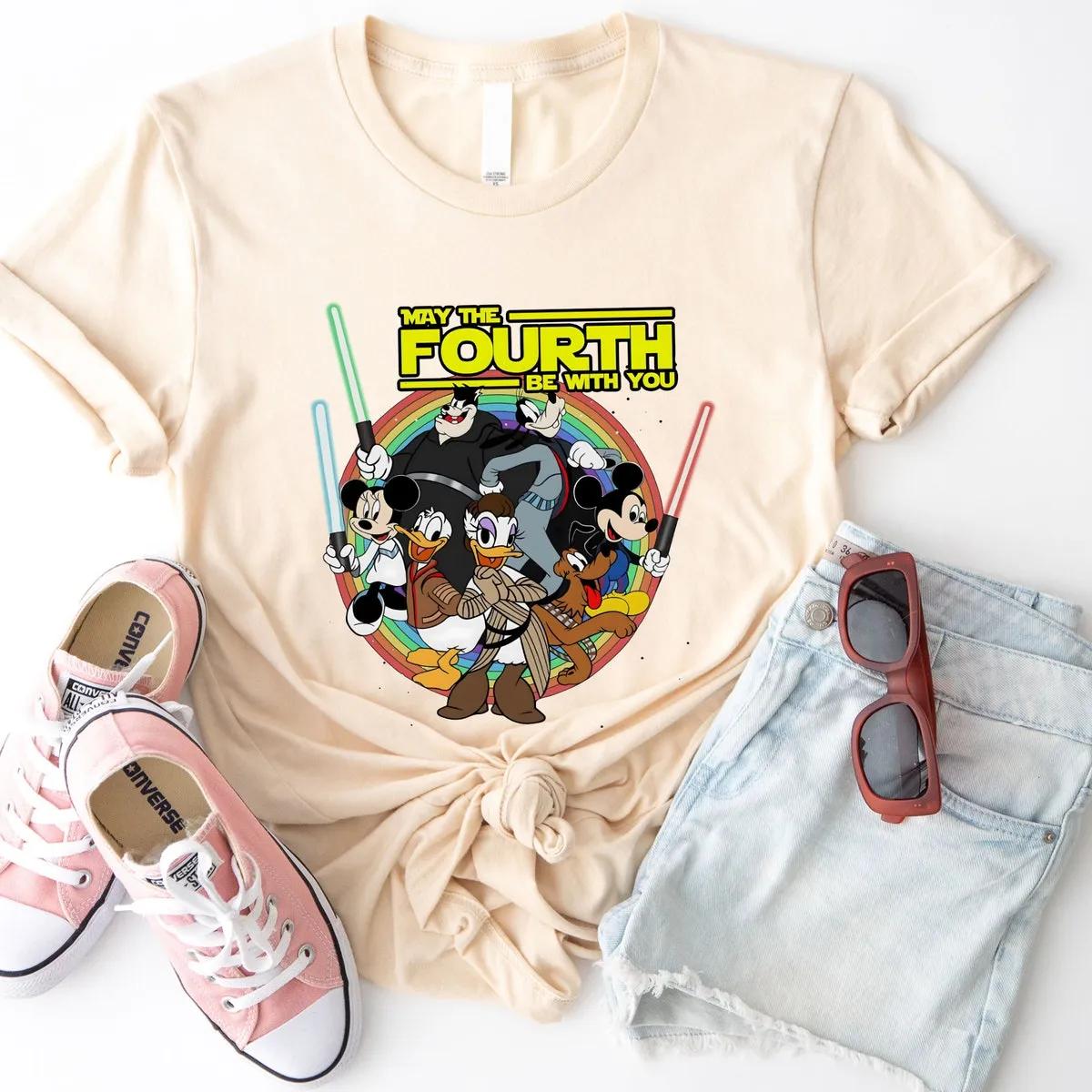 Disney Star Wars Shirt Mickey Friends Tee 2 1