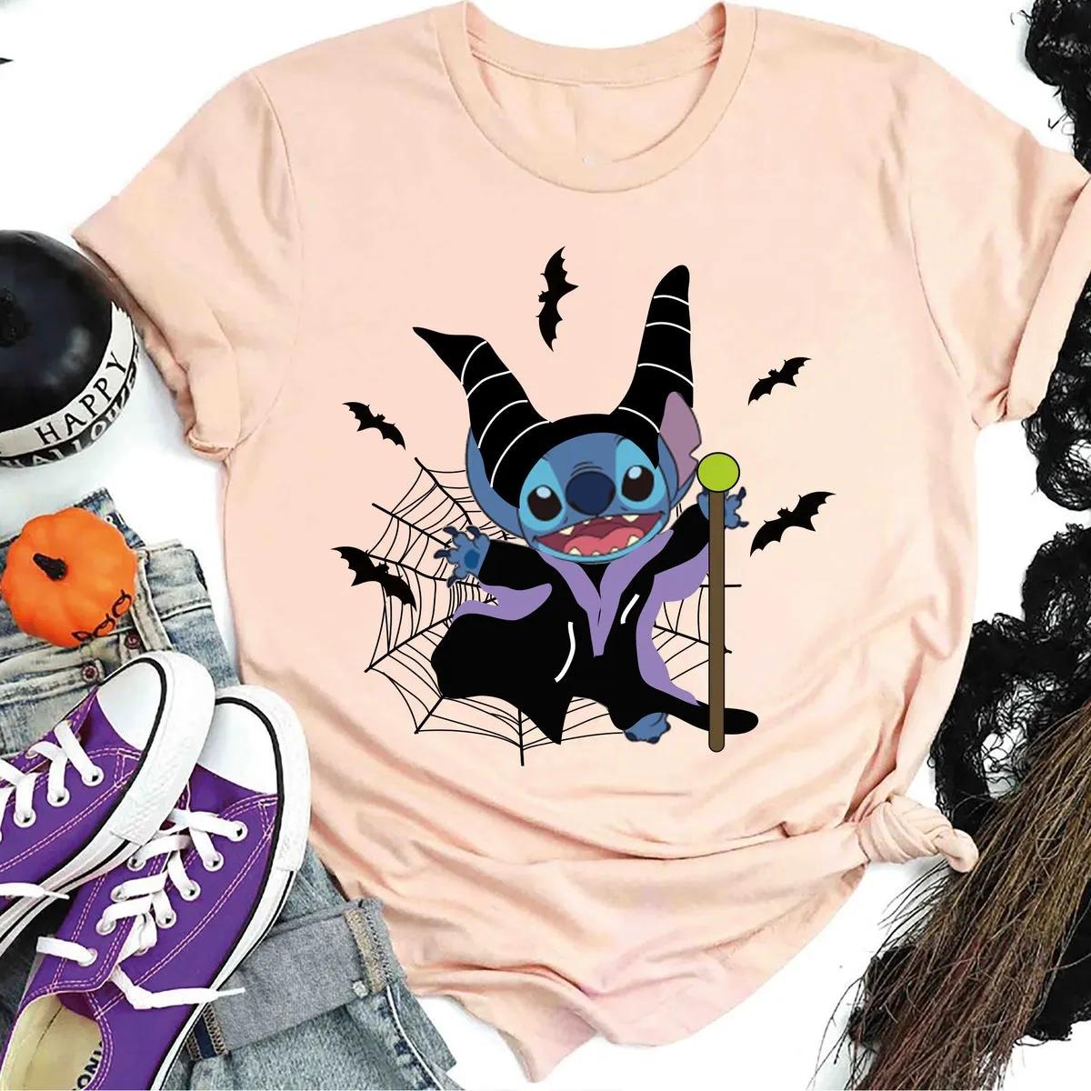 Disney Stitch Ghost Halloween Shirt 3