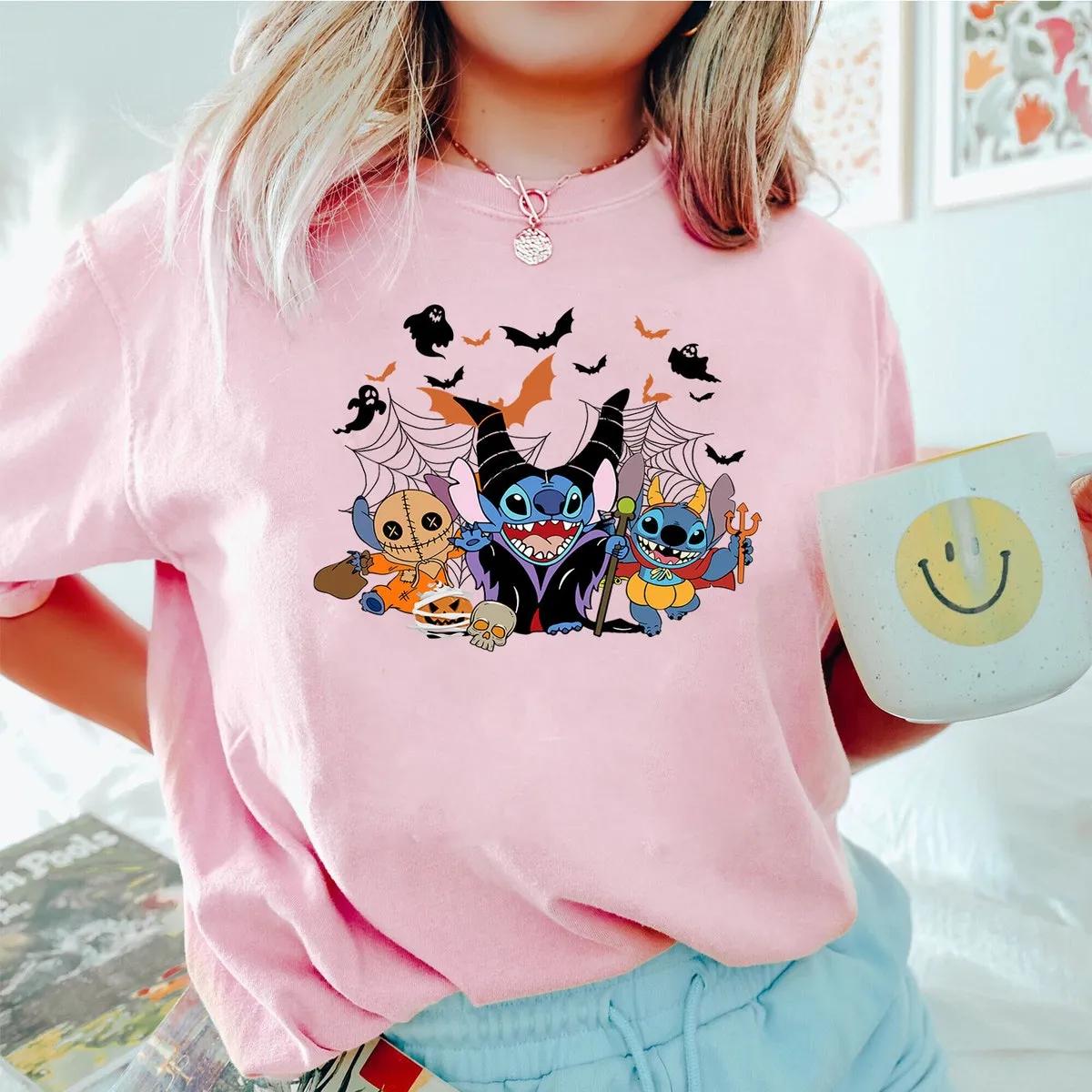 Disney Stitch Halloween Shirt 4 1