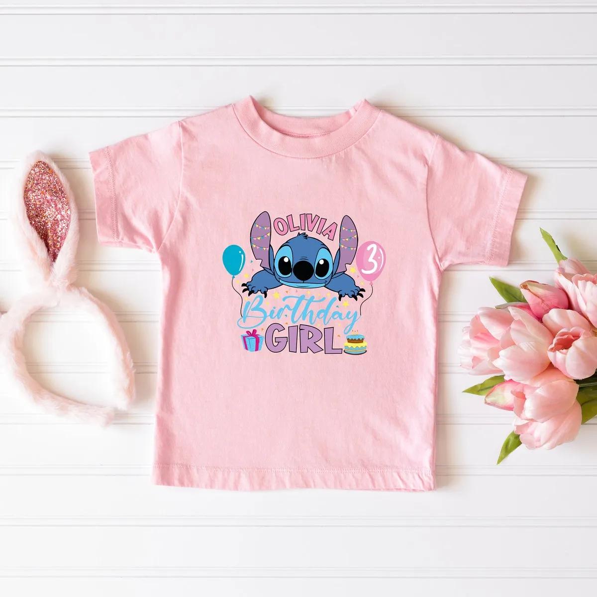 Disney Stitch Kids Birthday Shirt 2 1