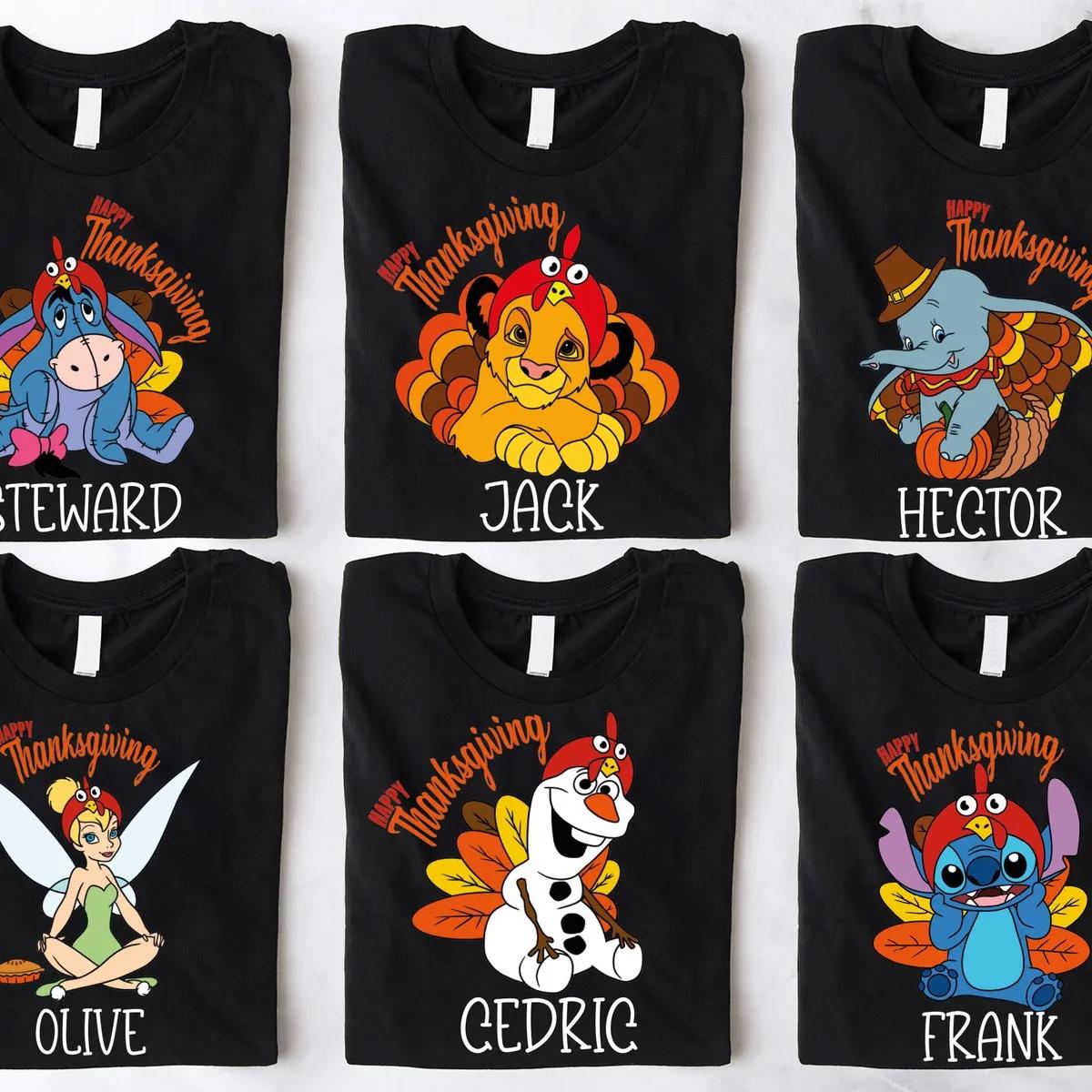 Disney Thanksgiving Shirt Disney Trip Autumn Tee 1 1