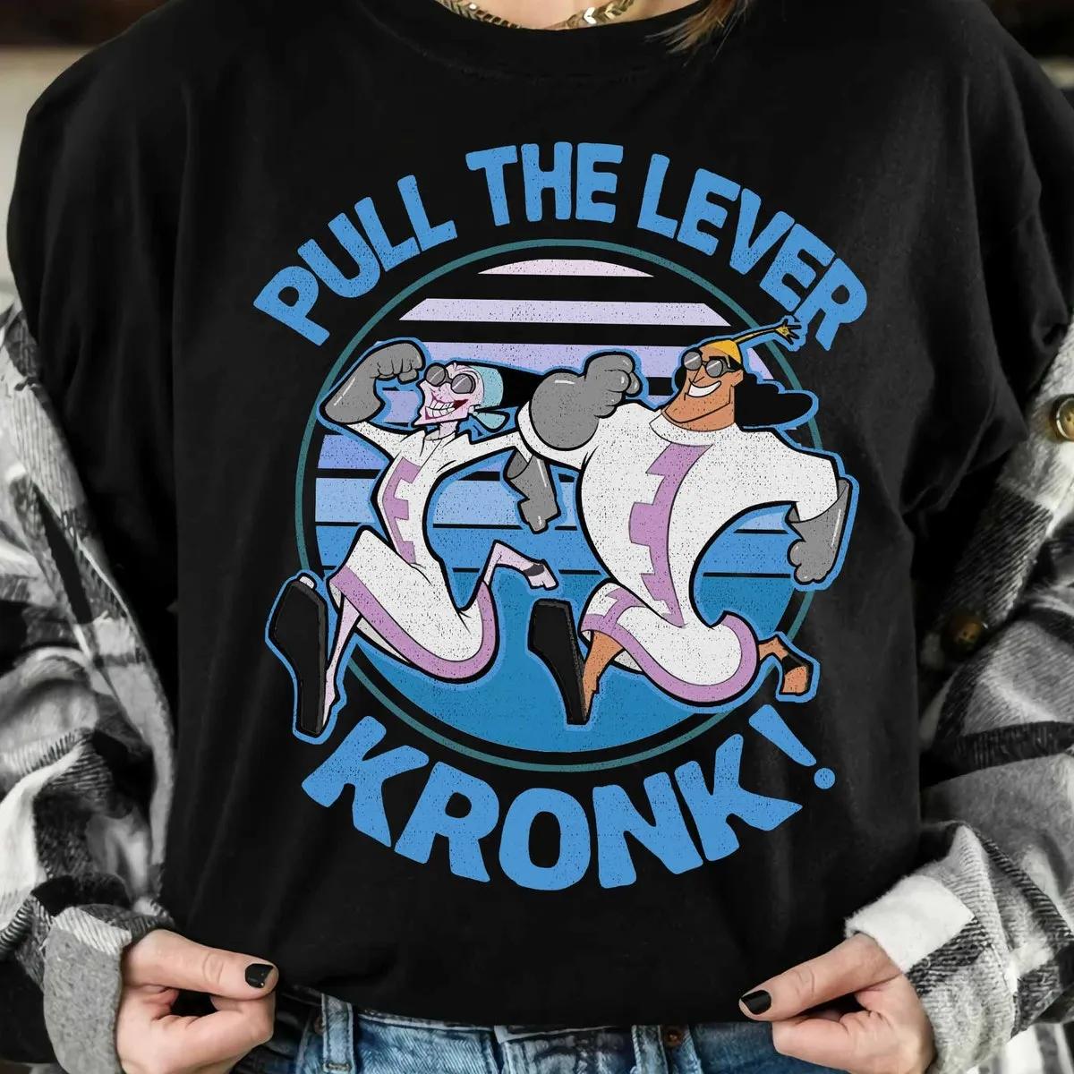 Disney The Emperors New Groove Yzma Pull The Lever Kronk Retro Shirt 2