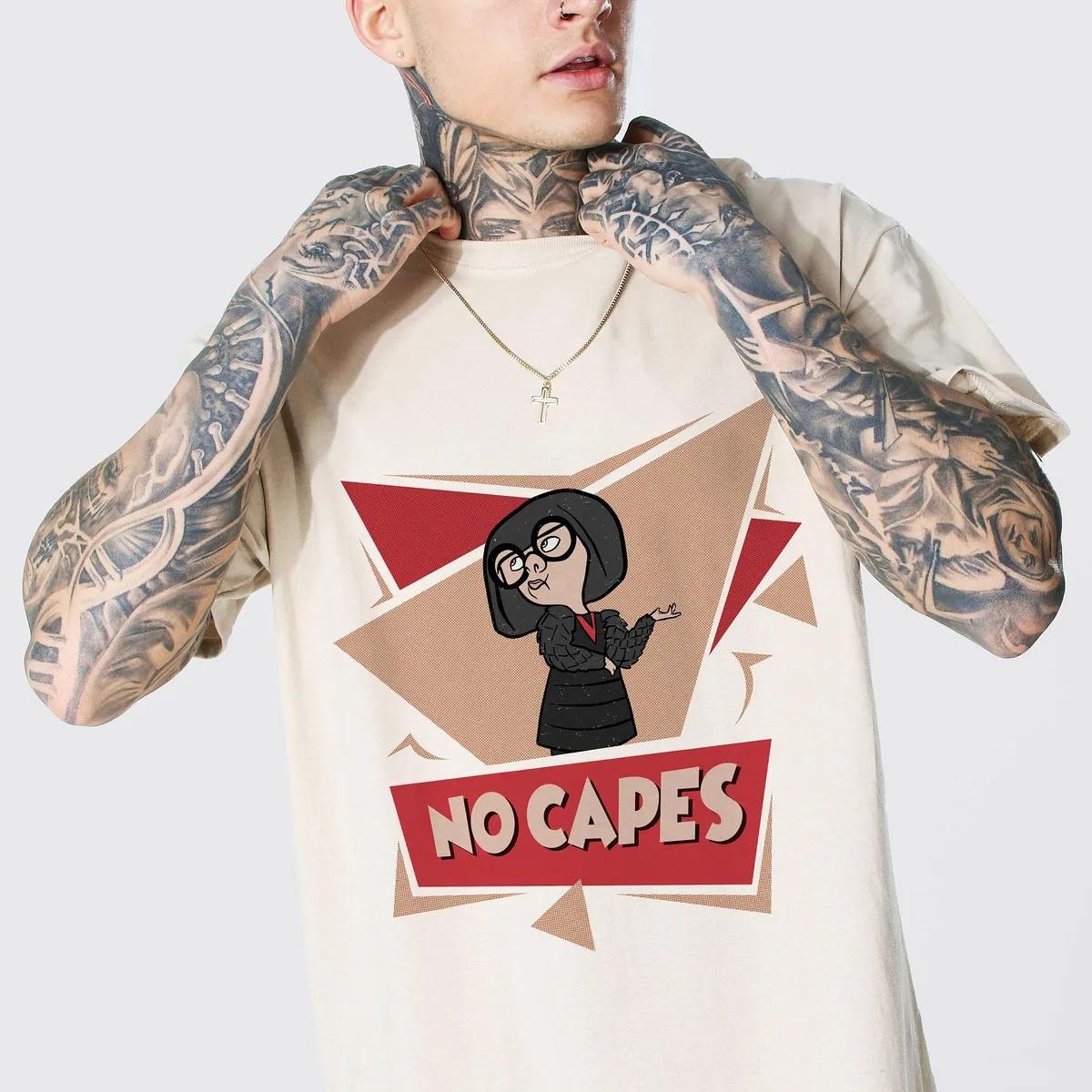 Disney The Incredibles No Capes Shirt 4 1