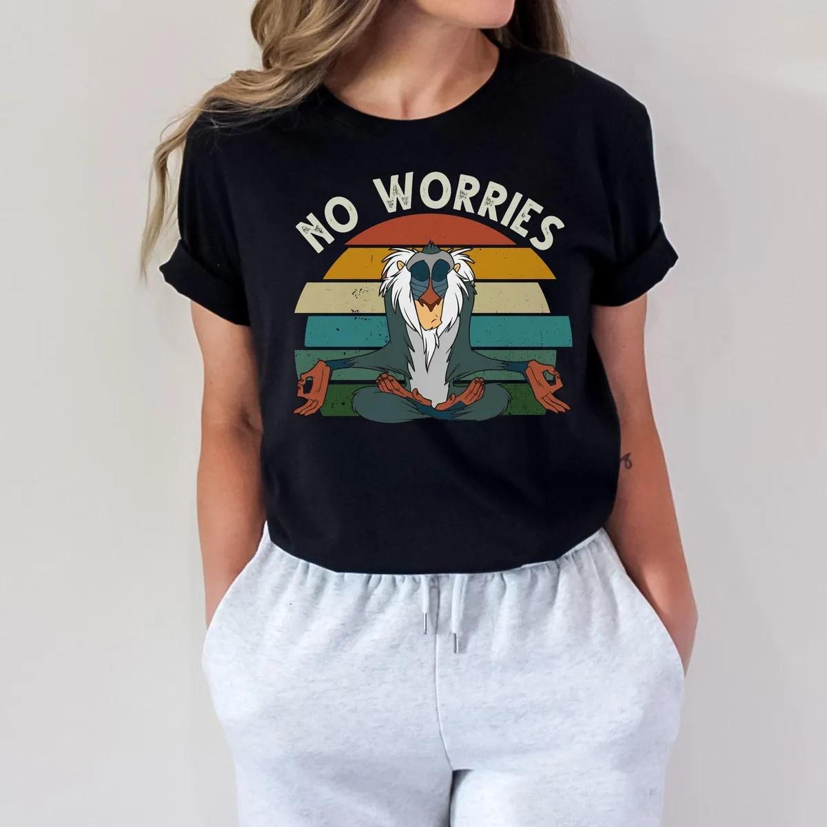 Disney The Lion King Rafiki No Worries Portrait Shirt 3 1