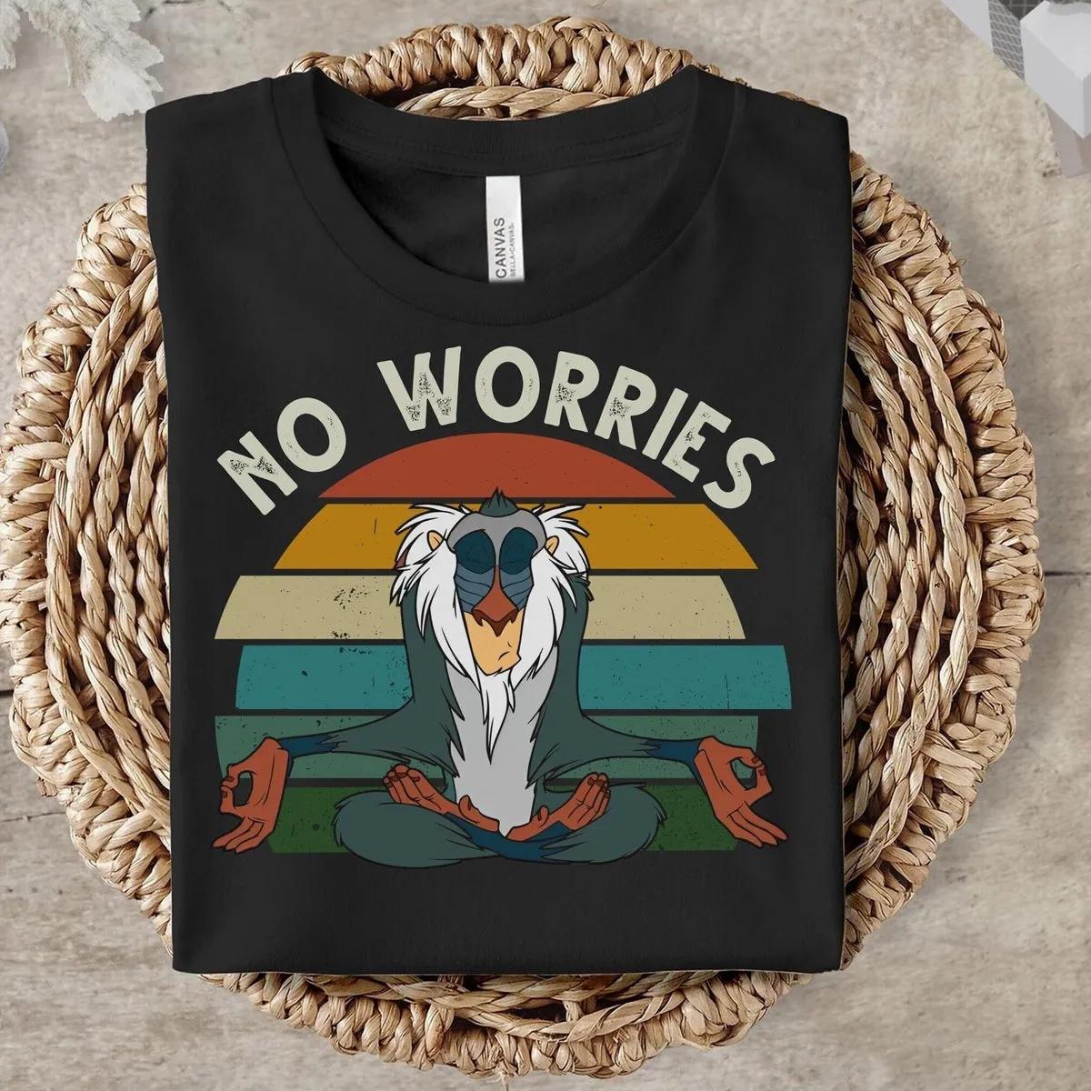 Disney The Lion King Rafiki No Worries Portrait Shirt 5 1