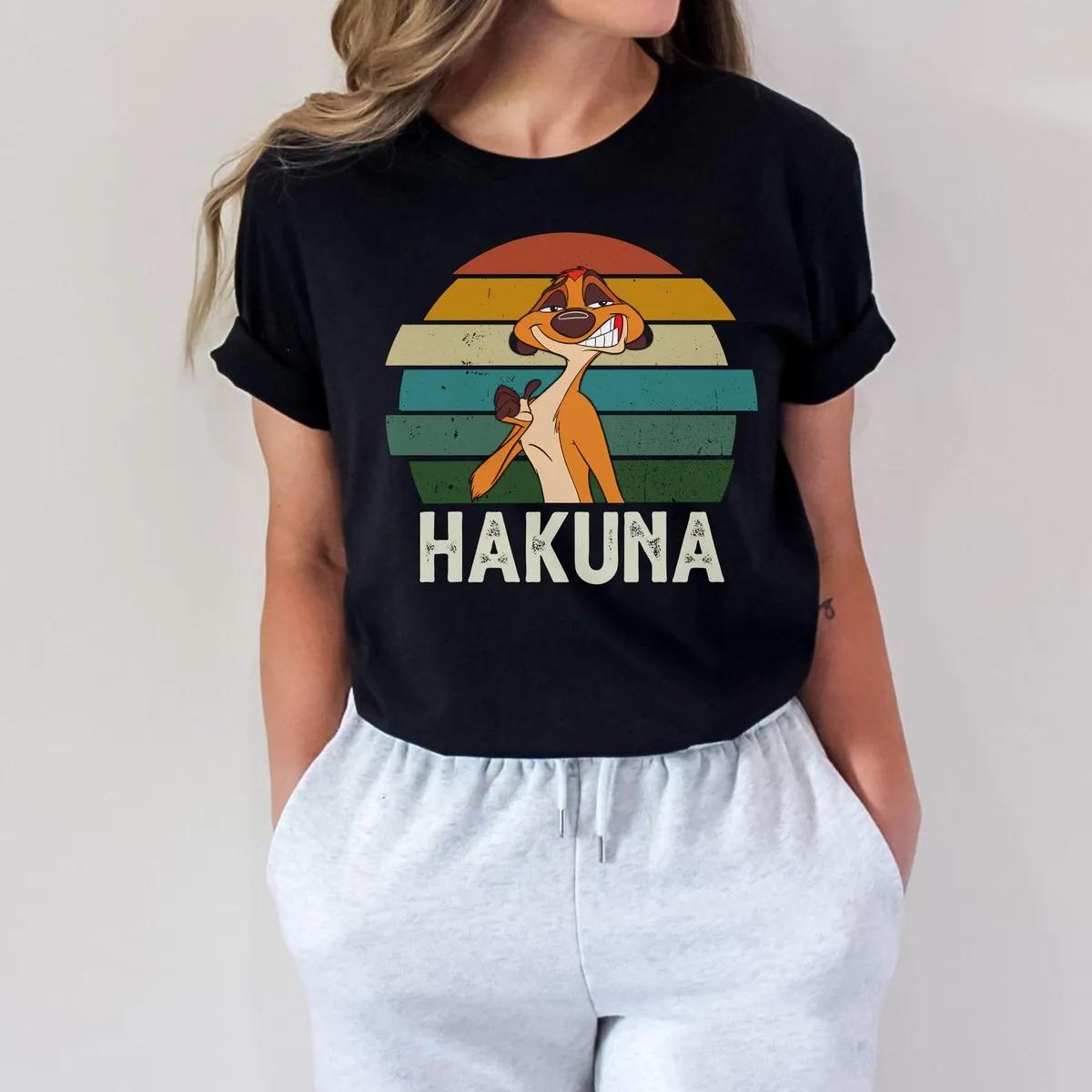 Disney The Lion King Timon Hakuna Portrait Shirt 3