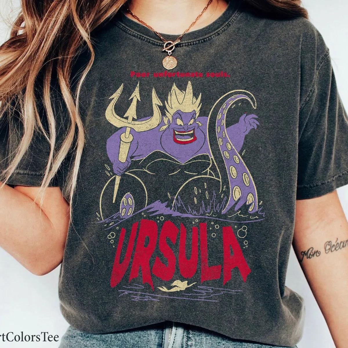 Disney The Little Mermaid Ursula Graphic Shirt 2 1