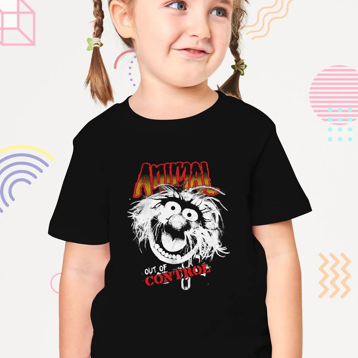 Disney The Muppets Animal Out Of Control Rock Style Shirt 3 1