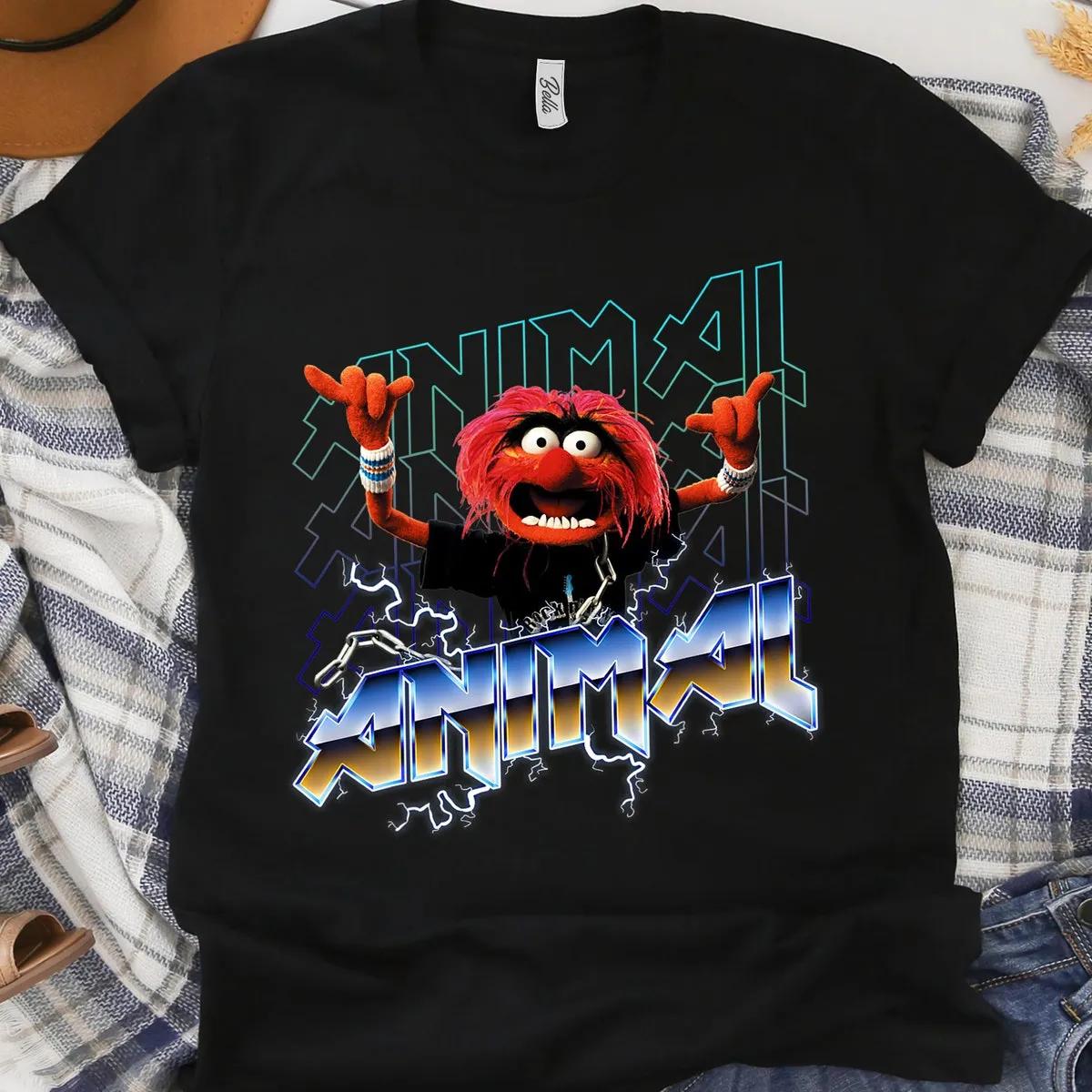 Disney The Muppets Animal Rock Portrait Gonzo Shirt 1