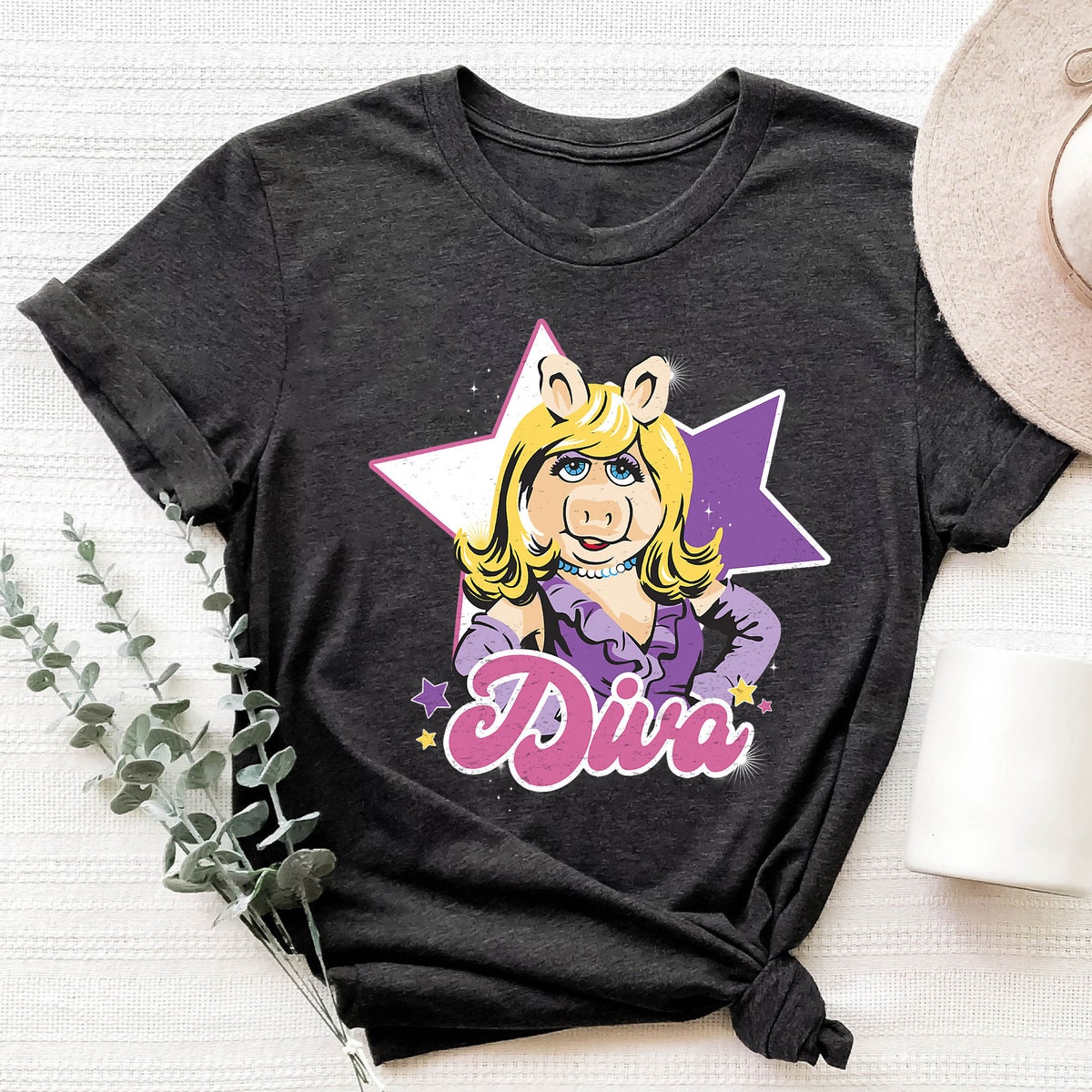 Disney The Muppets Miss Piggy Diva Portrait Shirt 5 1