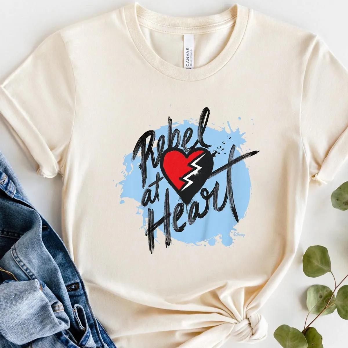 Disney The Rise Of Red Rebel At Heart Shirt 2 1