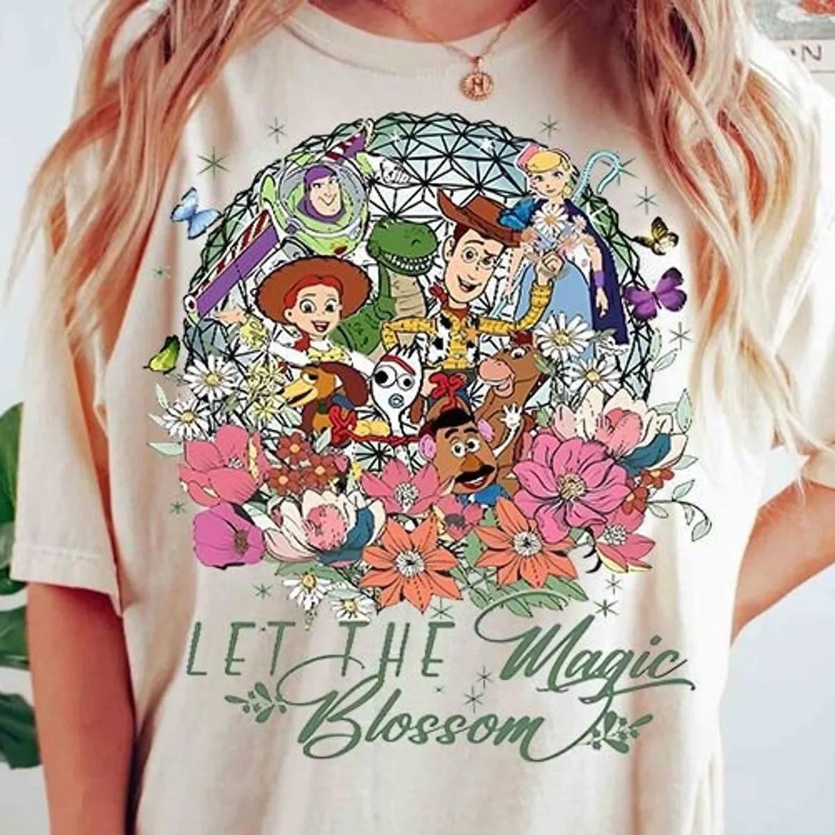 Disney Toy Story Let The Magic Blossom Shirt 1