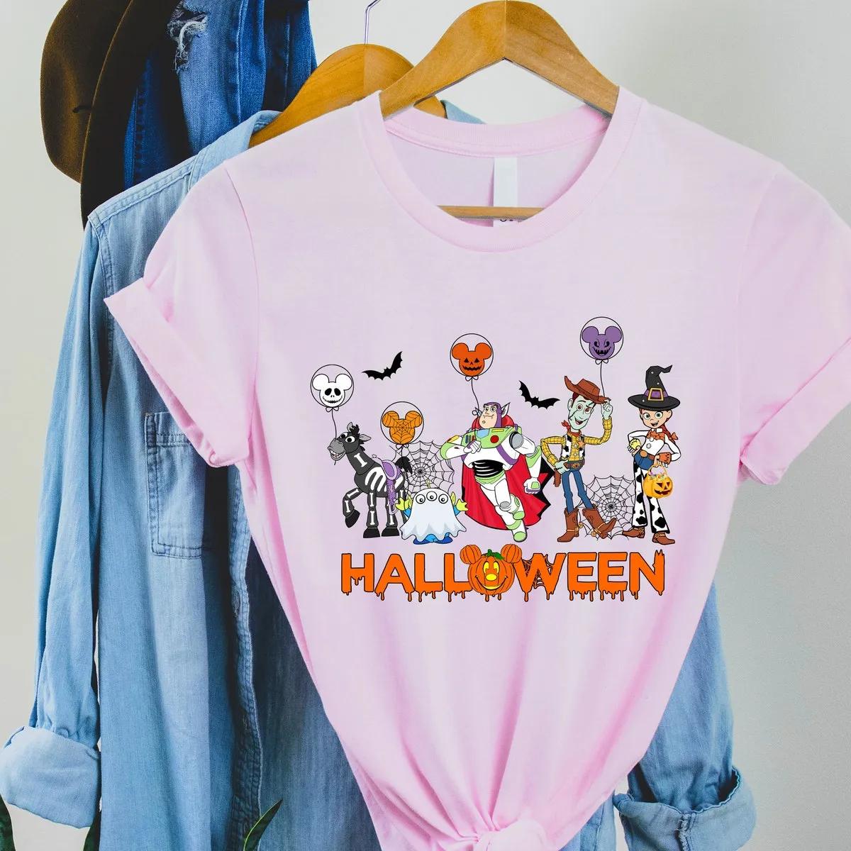 Disney Toy Story Skeleton Halloween Shirt 3