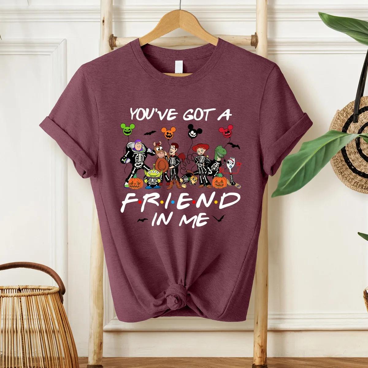 Disney Toy Story You Are Got A Friend In Me Halloween Shirt 3