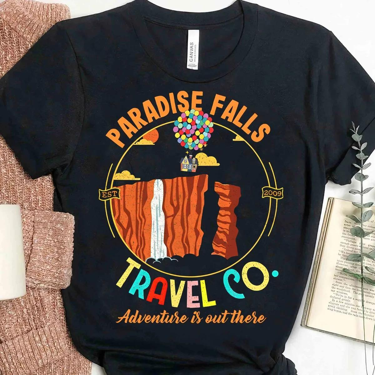 Disney Up Paradise Falls Vacation Travel Co Shirt 2