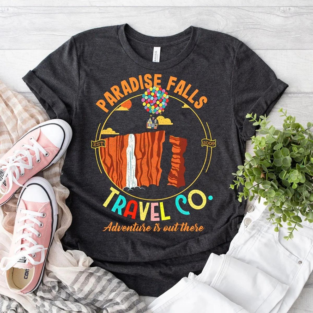 Disney Up Paradise Falls Vacation Travel Co Shirt 3