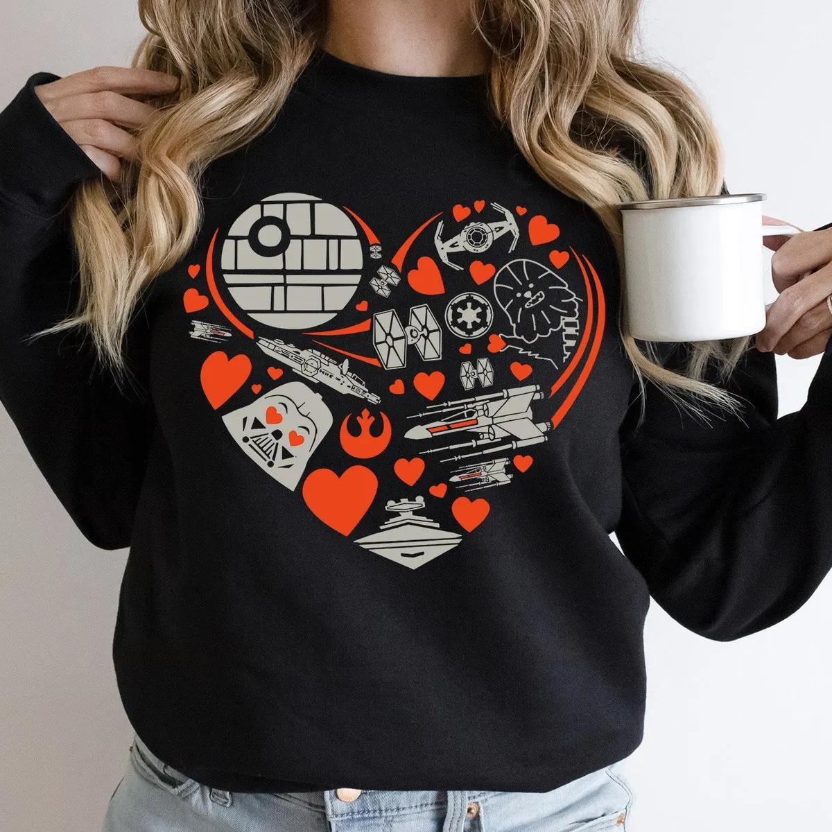 Disney Valentines Day Star Wars Shirt 2 1