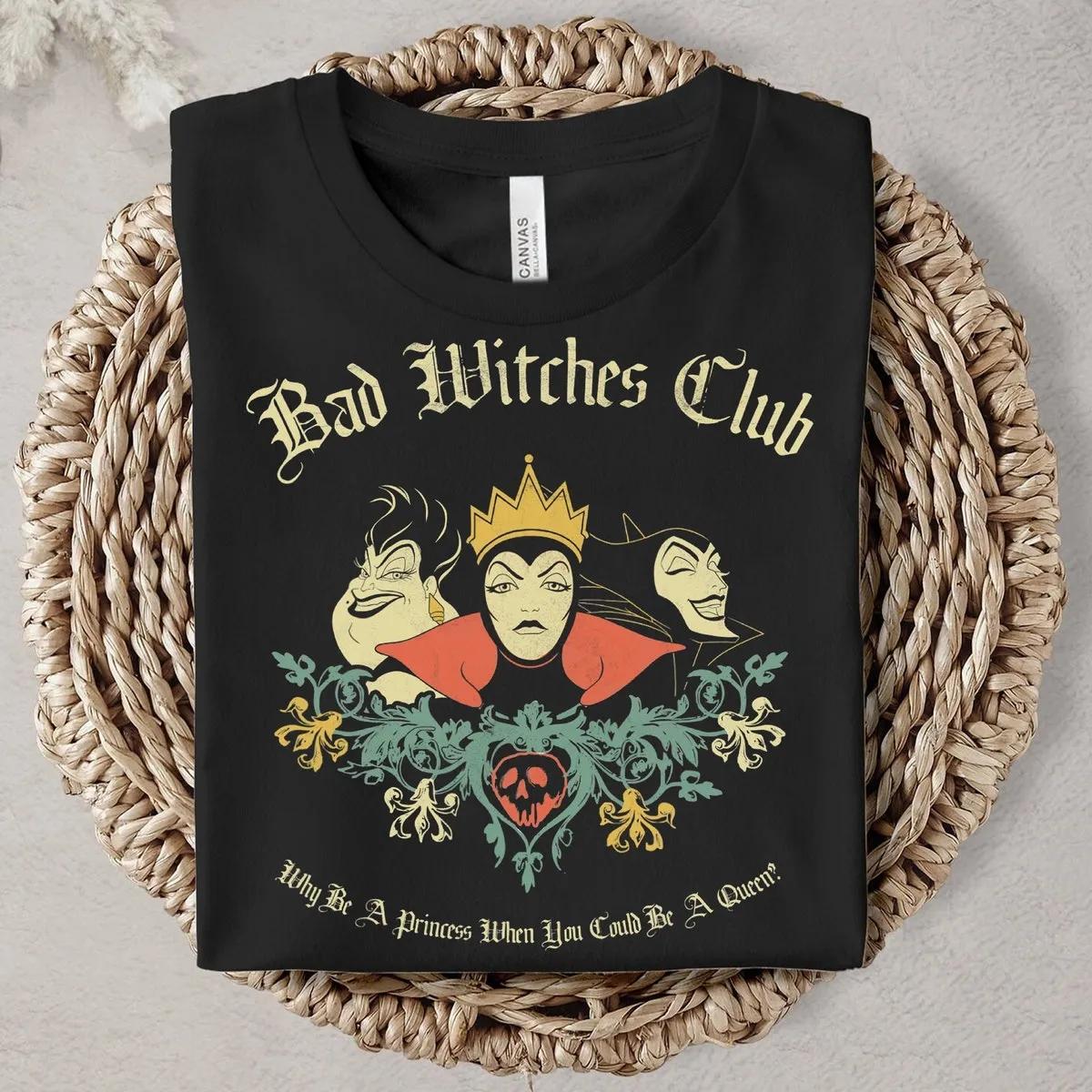 Disney Villains Bad Witches Club Shirt 2 1