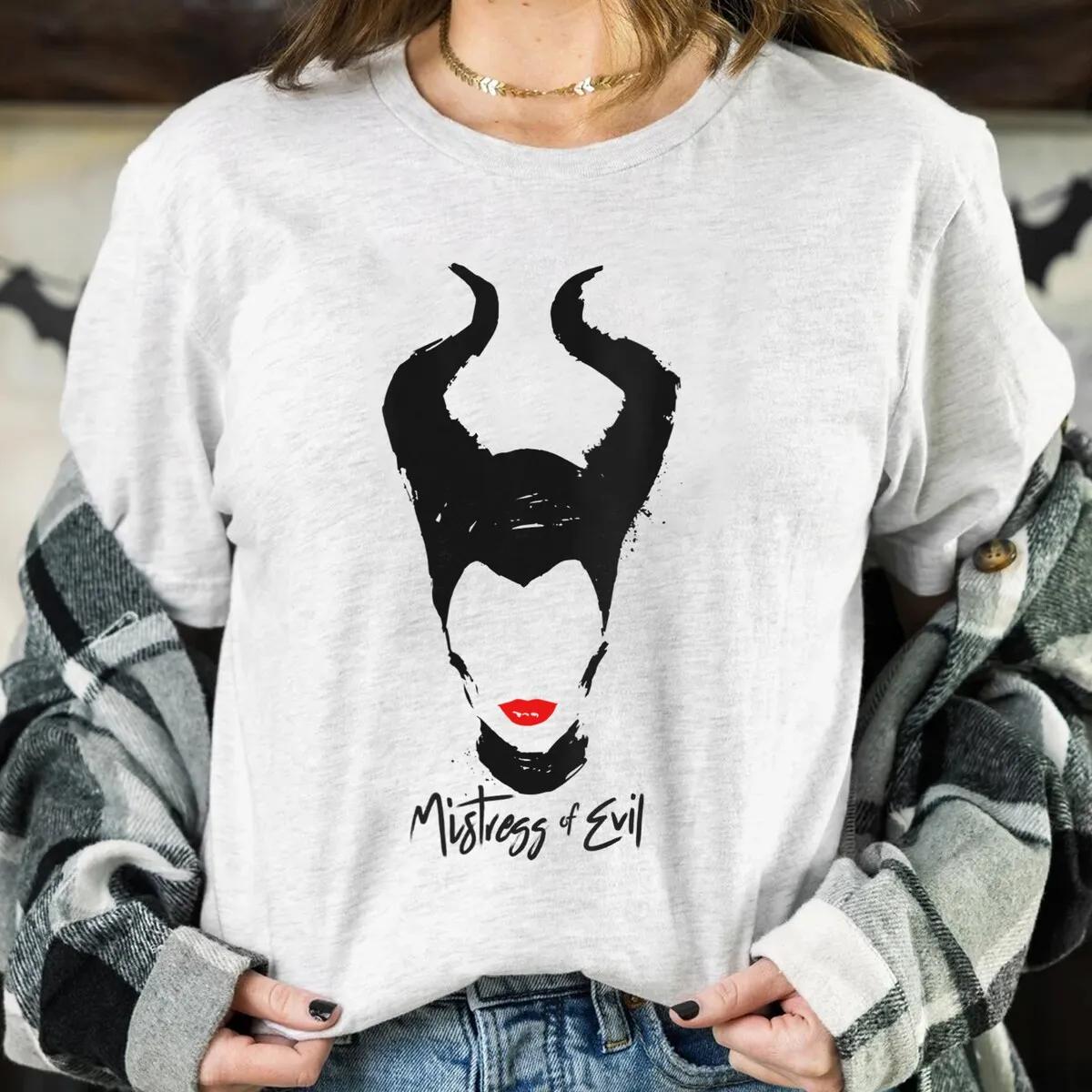 Disney Villains Maleficent Mistress Of Evil Red Lips Shirt 2