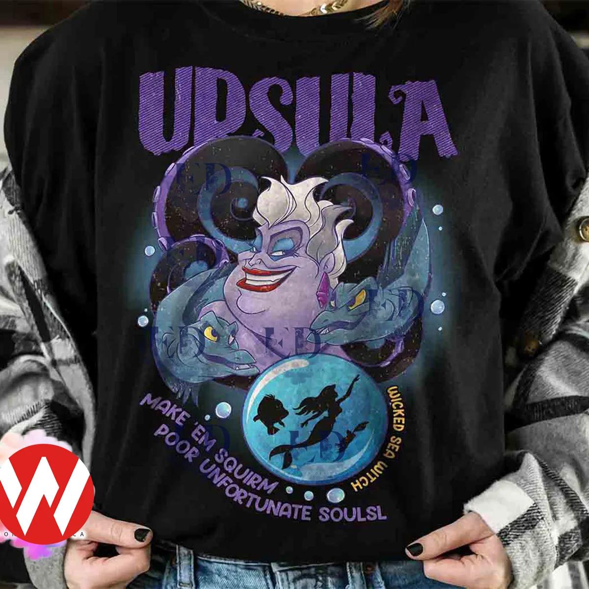 Disney Villains Ursula The Little Mermaid Shirt 1