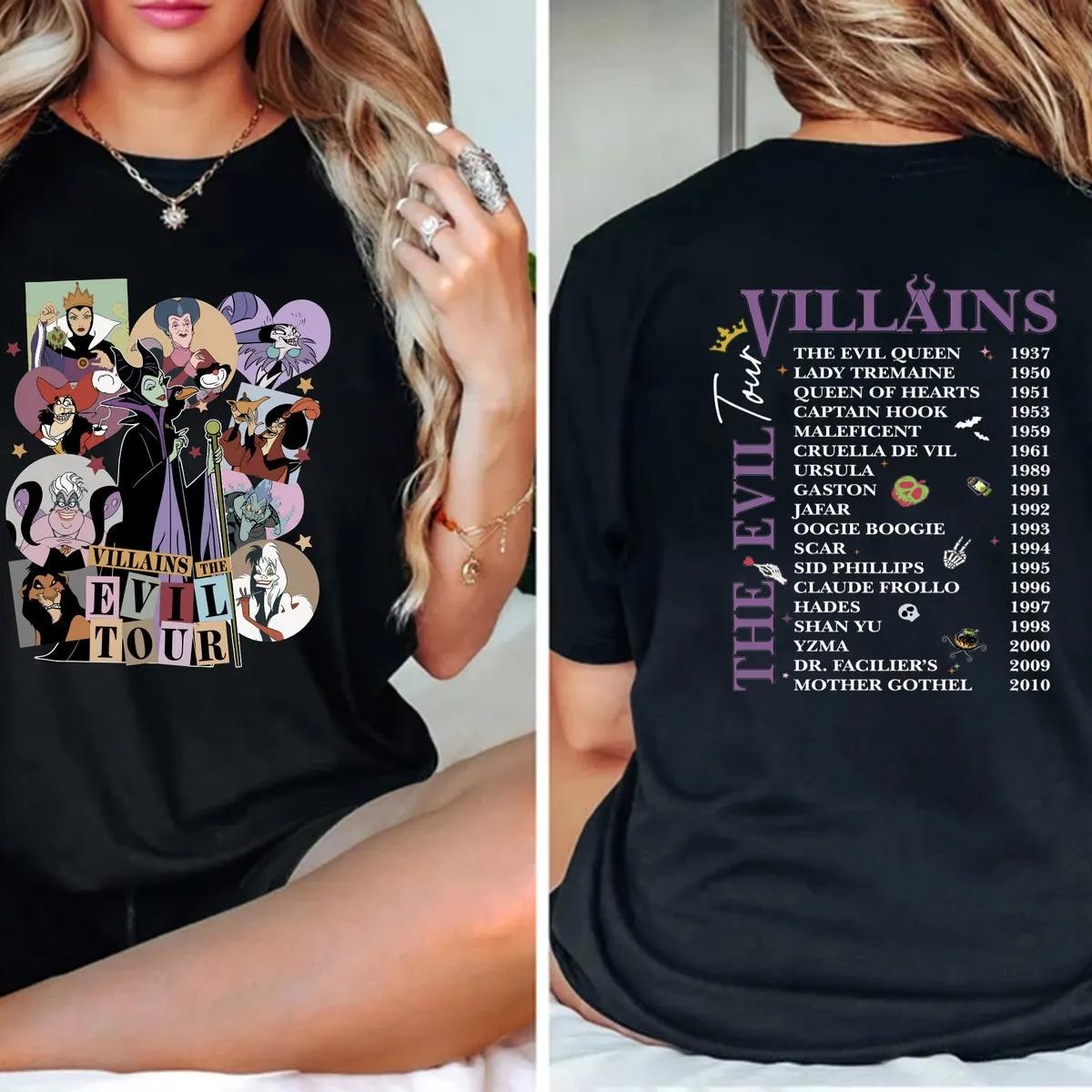 Disney Villains Witchy Halloween Shirt 2 1