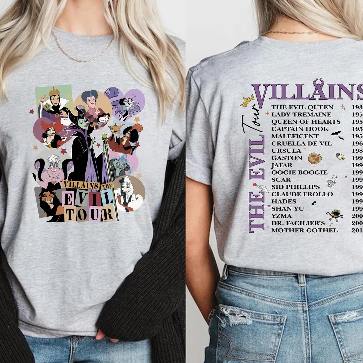 Disney Villains Witchy Halloween Shirt 3 1