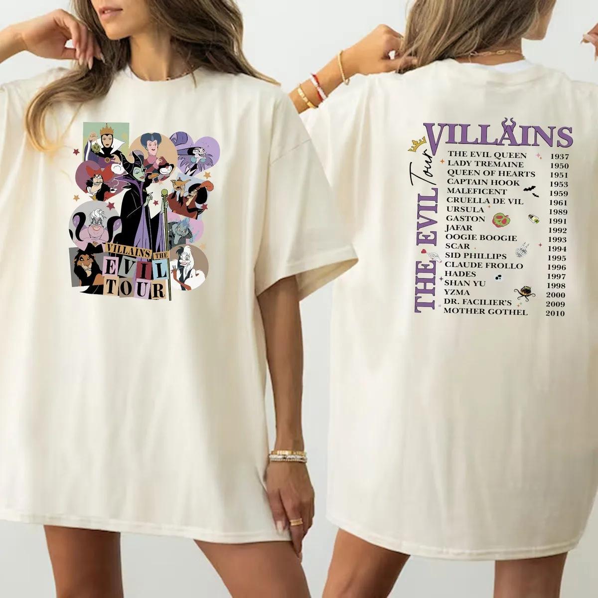 Disney Villains Witchy Halloween Shirt 4 1