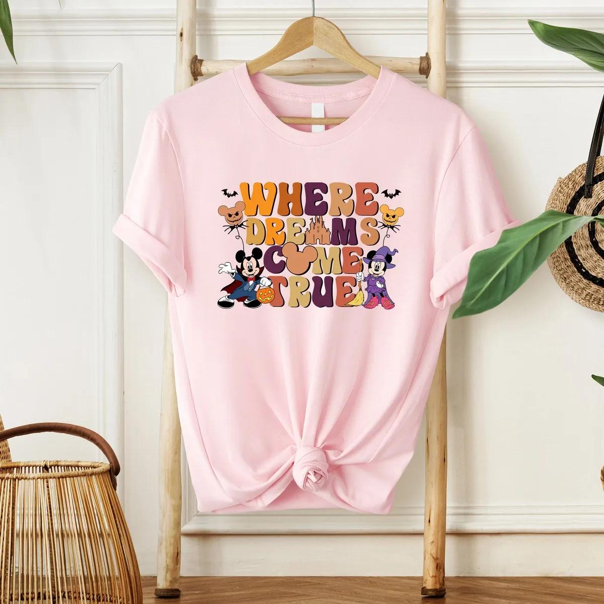 Disney Where Dreams Come True Halloween Shirt 3