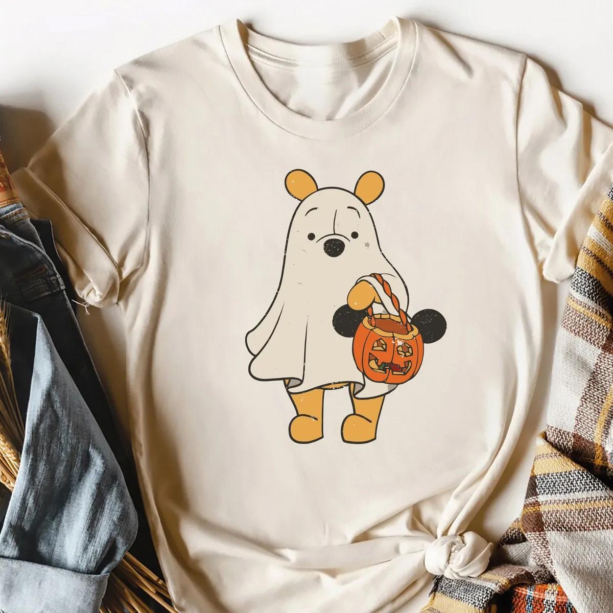 Disney Winnie The Pooh Halloween Shirt 4