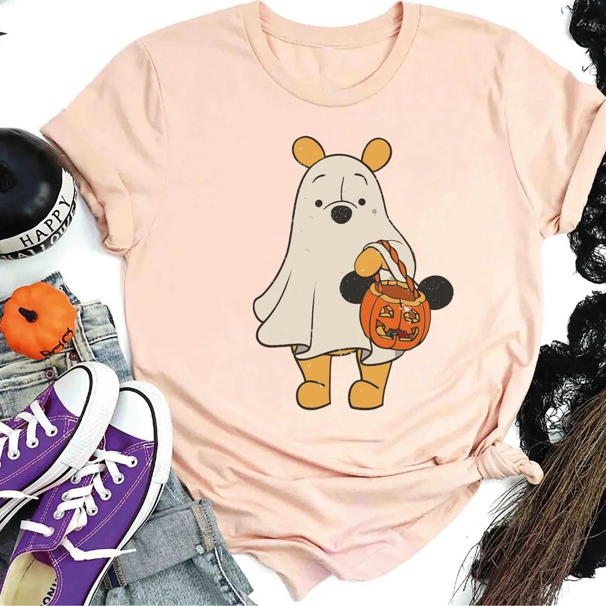 Disney Winnie The Pooh Halloween Shirt 5