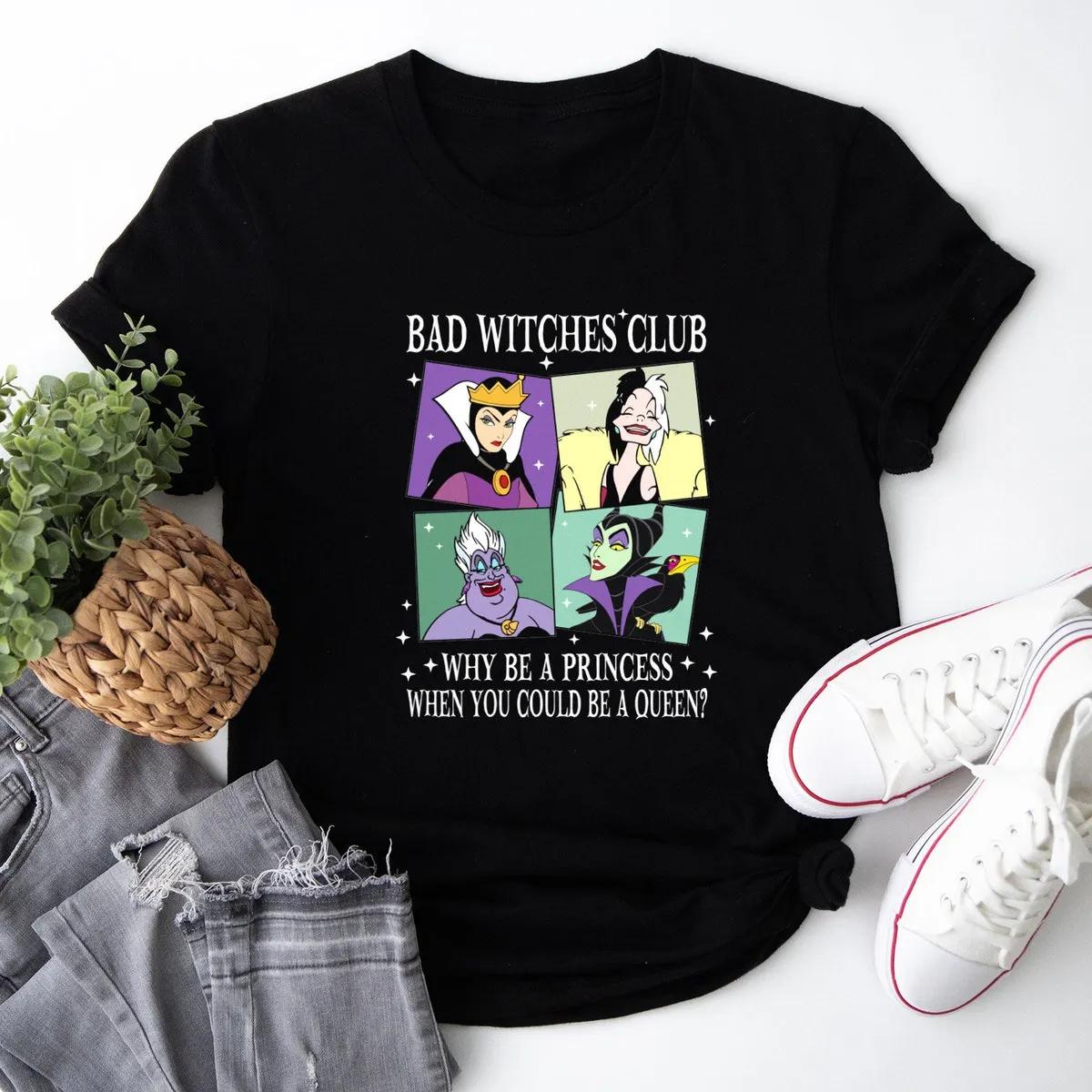 Disneyland Bad Witch Disney Halloween Shirt Evil Queen Tee 1 1