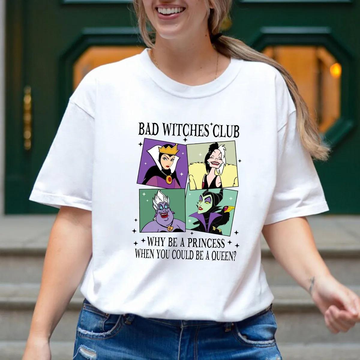 Disneyland Bad Witch Disney Halloween Shirt Evil Queen Tee 2 1