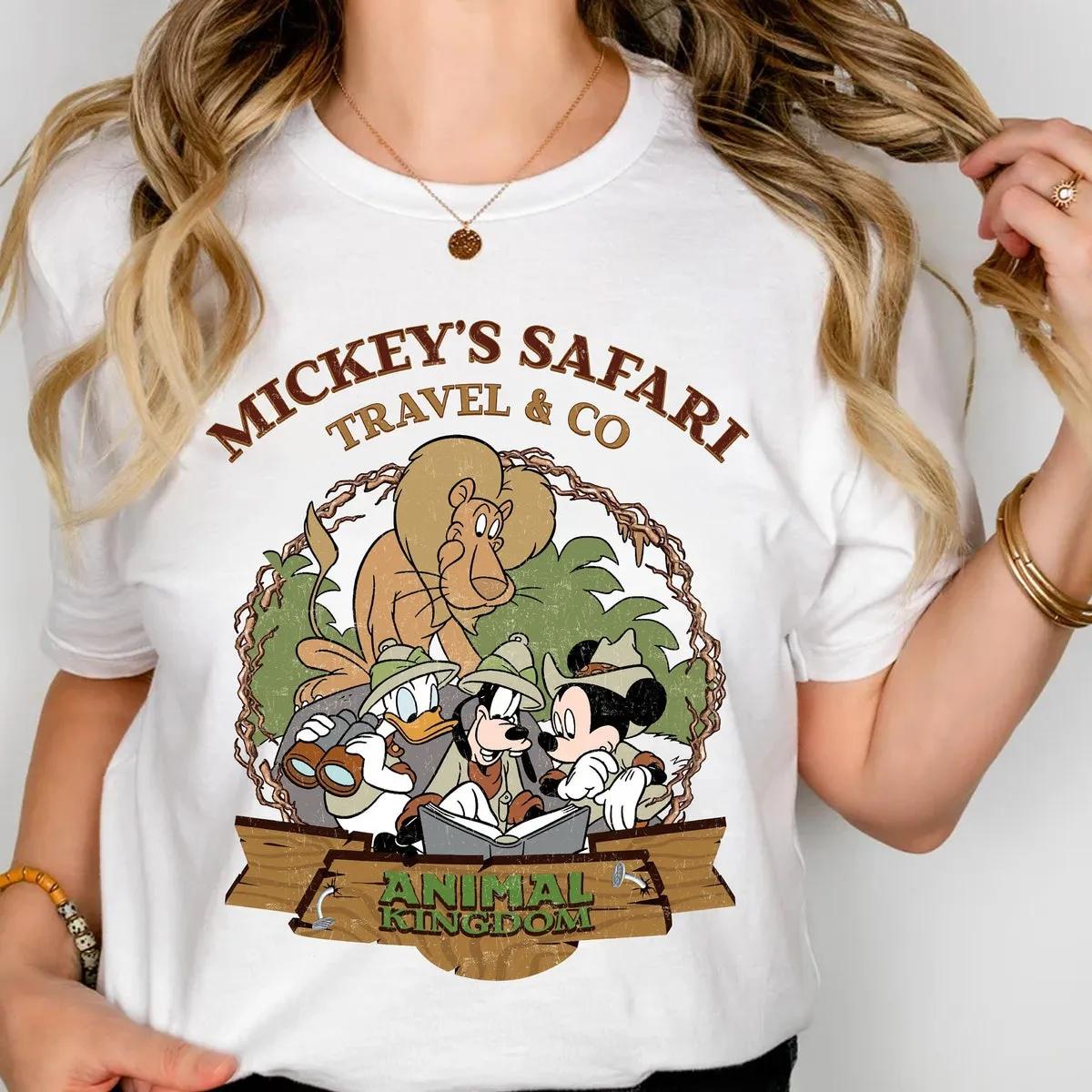 Disneyland Safari Shirt Mickey and Minnie Safari Tee 2 1