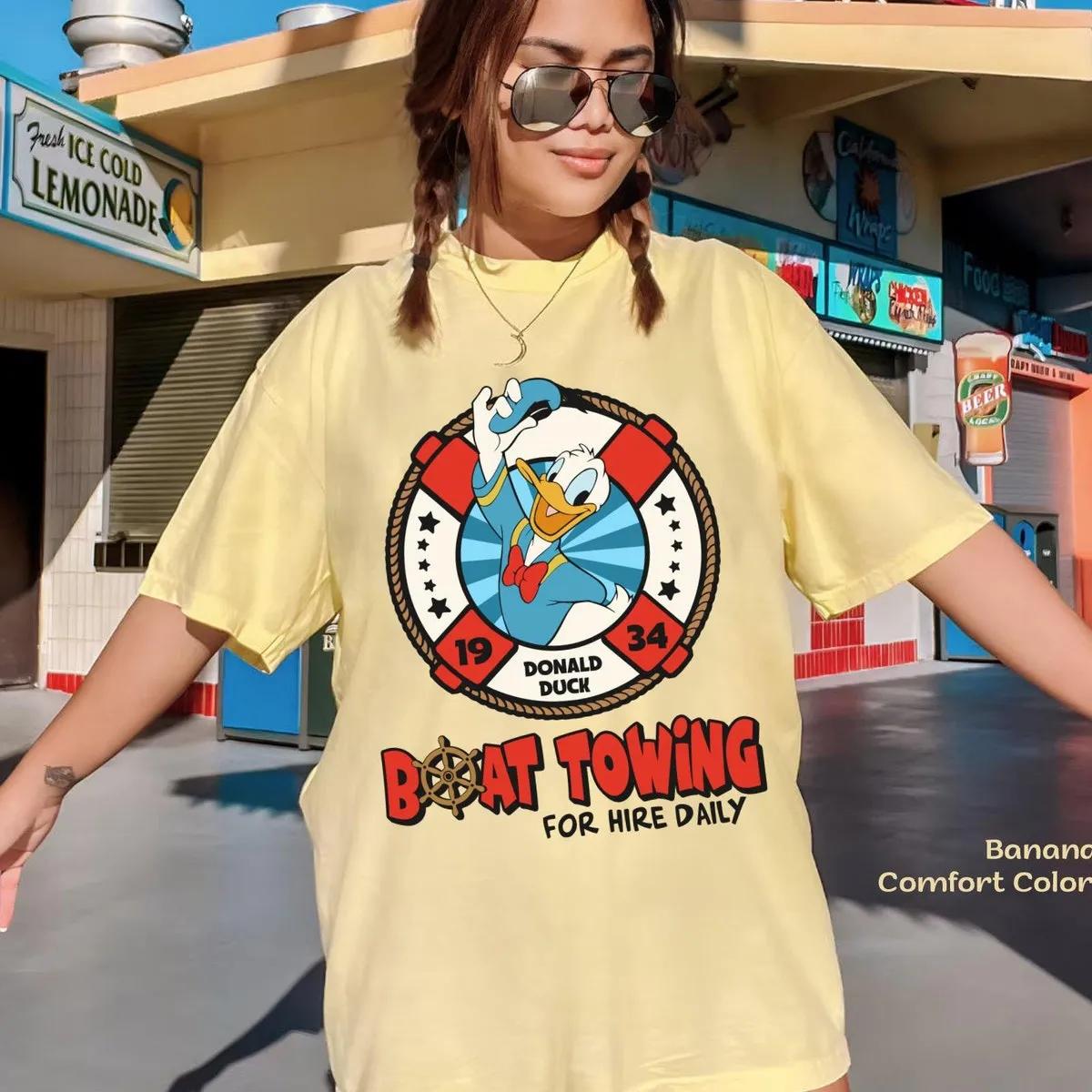 Donald Boat Towing For Hire Daily Shirt 1