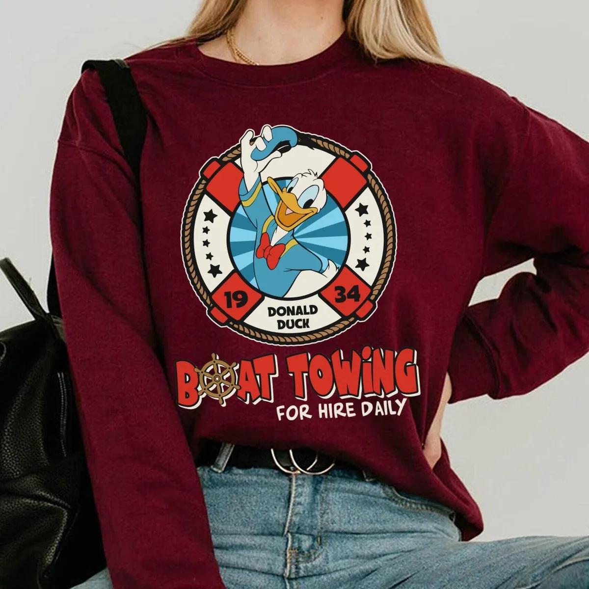 Donald Boat Towing For Hire Daily Shirt 4