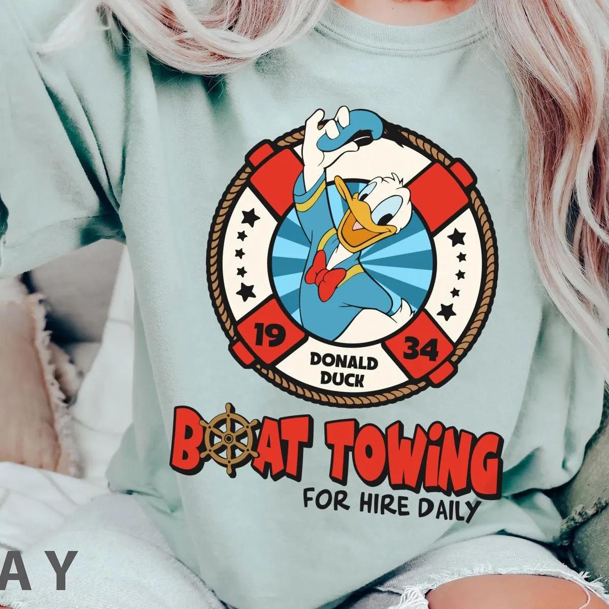 Donald Boat Towing For Hire Daily Shirt 5