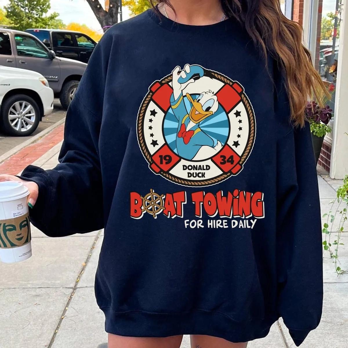 Donald Boat Towing For Hire Daily Shirt 6