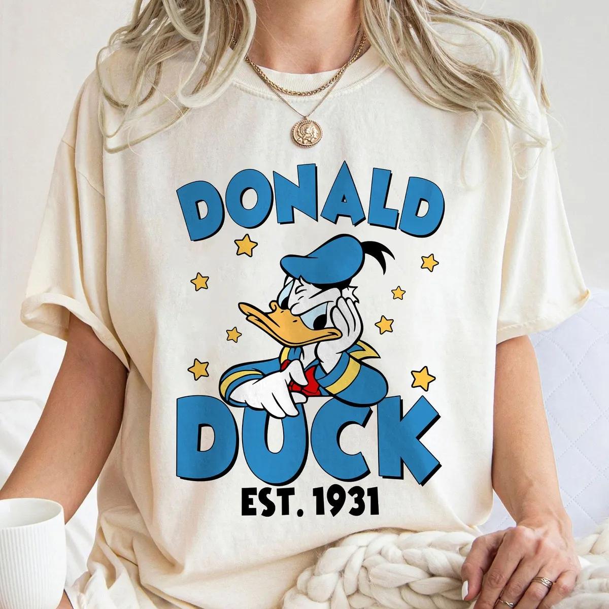 Donald Duck Est 1931 Vintage Shirt 2 1