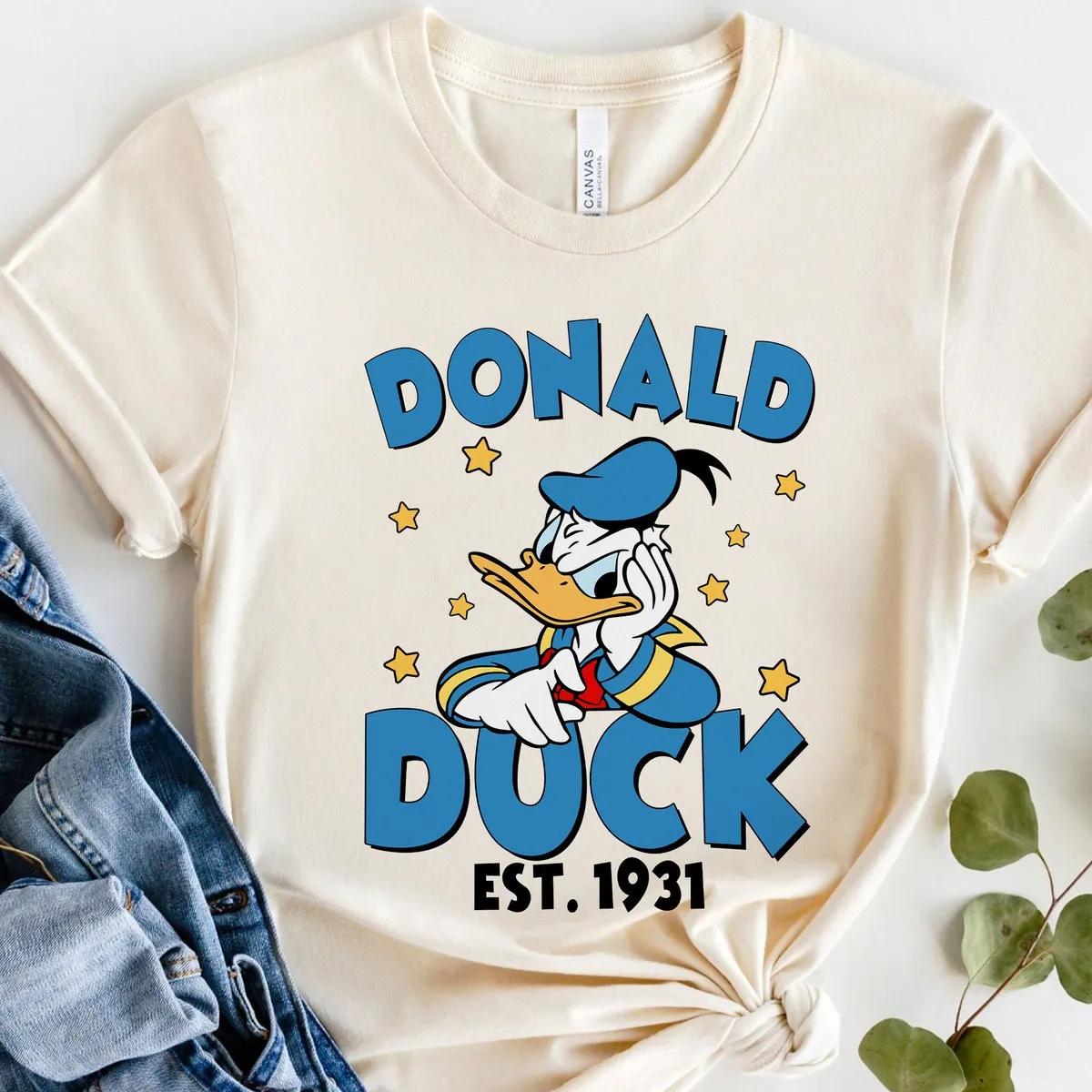 Donald Duck Est 1931 Vintage Shirt 3 1