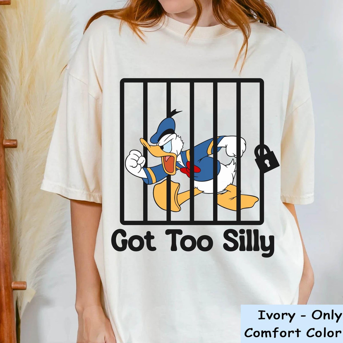 Donald Duck Got Too Silly Disney Shirt 1