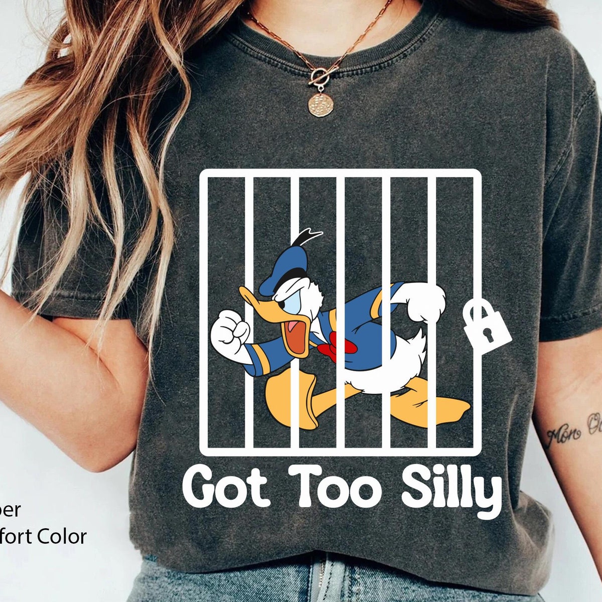 Donald Duck Got Too Silly Disney Shirt 2