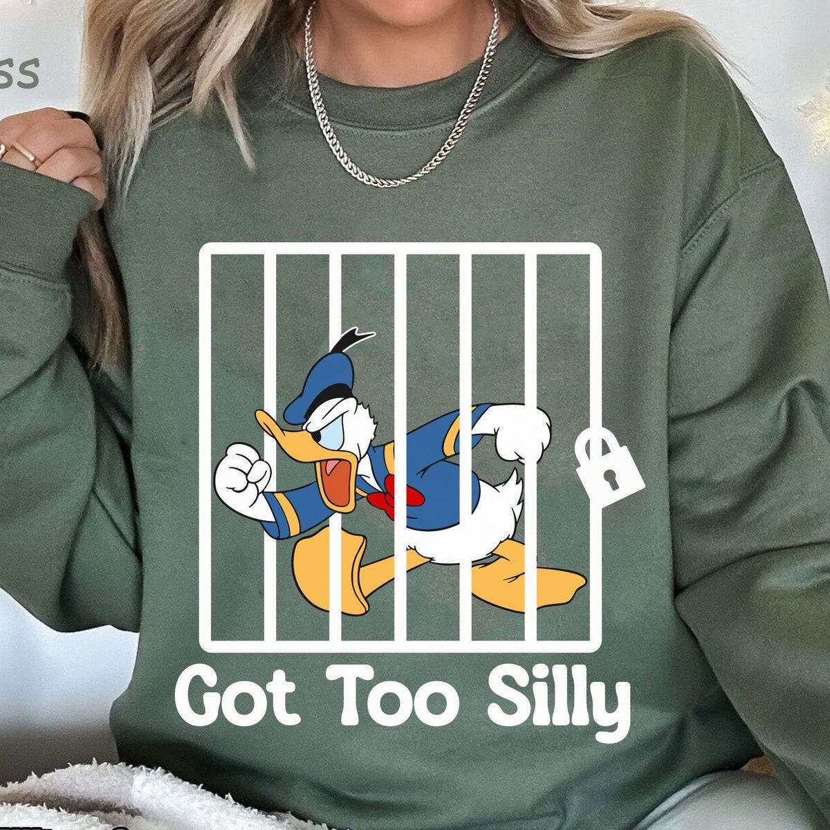 Donald Duck Got Too Silly Disney Shirt 4