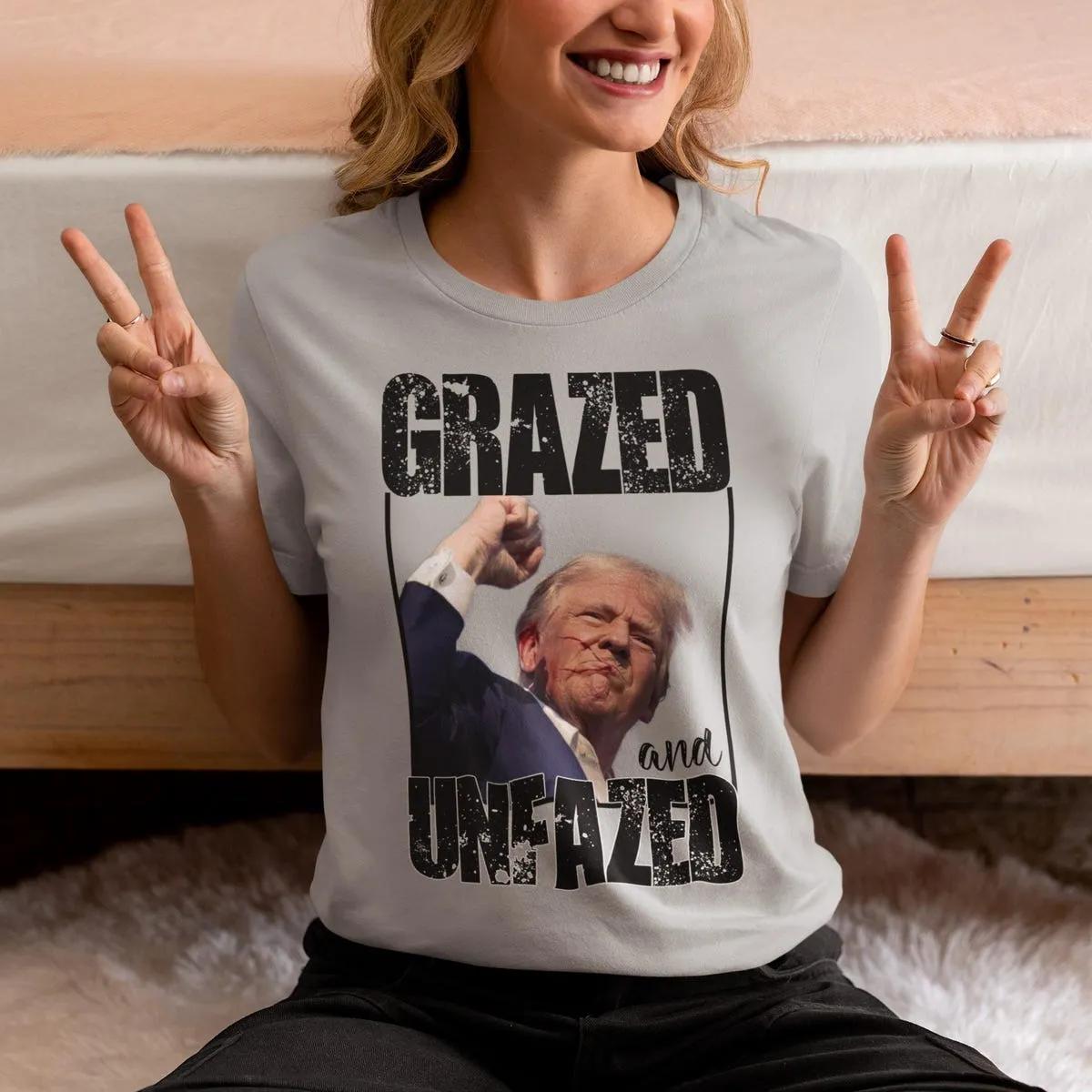 Donald Trump Grazed And Unfazed Shirt 2 1