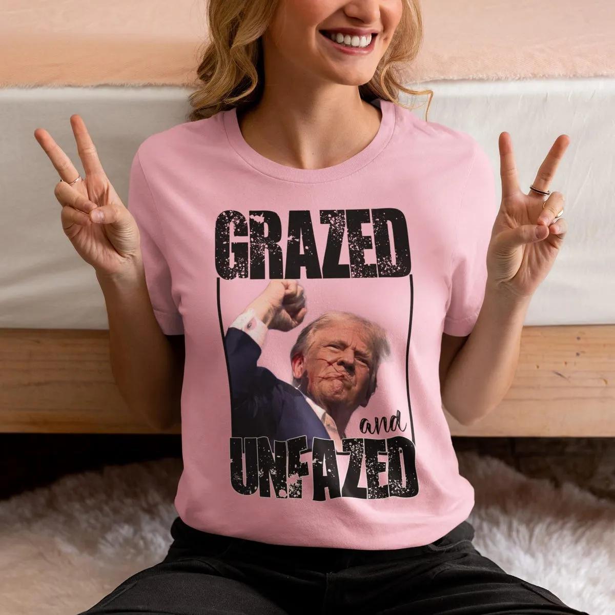 Donald Trump Grazed And Unfazed Shirt 4 1