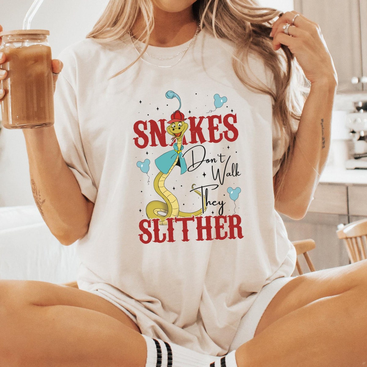 Dont Walk They Slither Sir Hiss Snakes Balloon Shirt 1 1