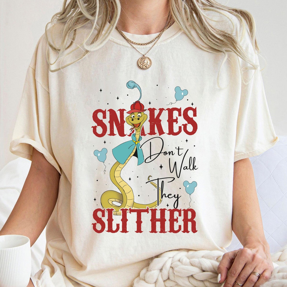 Dont Walk They Slither Sir Hiss Snakes Balloon Shirt 2 1