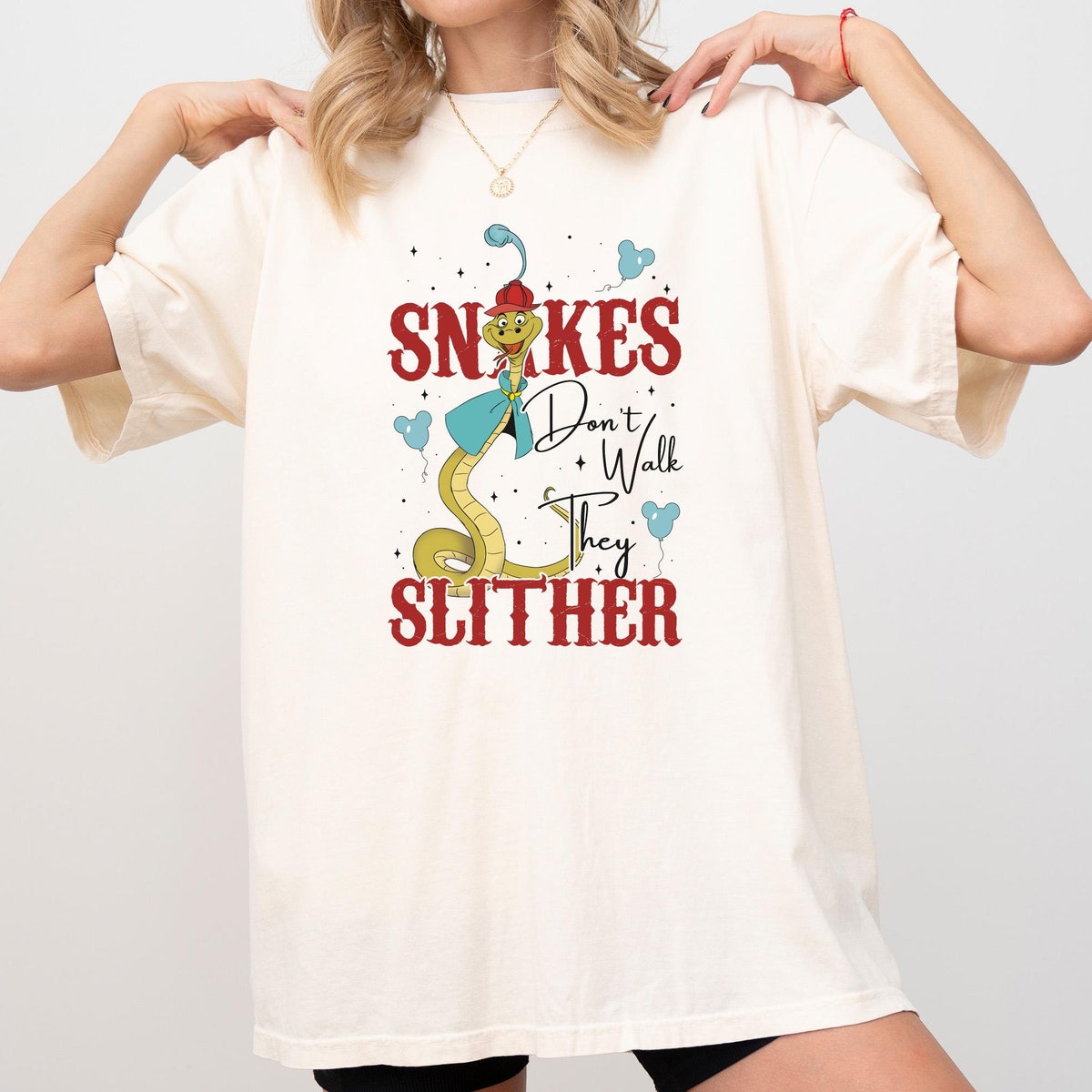 Dont Walk They Slither Sir Hiss Snakes Balloon Shirt 3 1