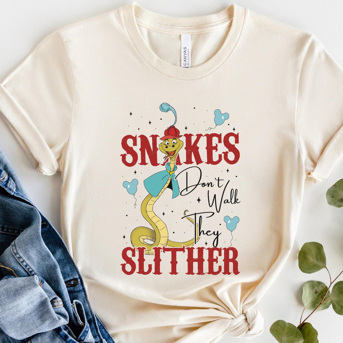 Dont Walk They Slither Sir Hiss Snakes Balloon Shirt 5 1